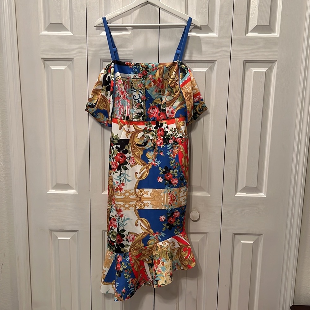 ASOS colorful patterned dress. Size 12.